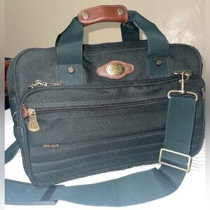 Ricardo Beverly Hills Travel Bag Big Sur Greeb Carry on Luggage 18” Case Vintage